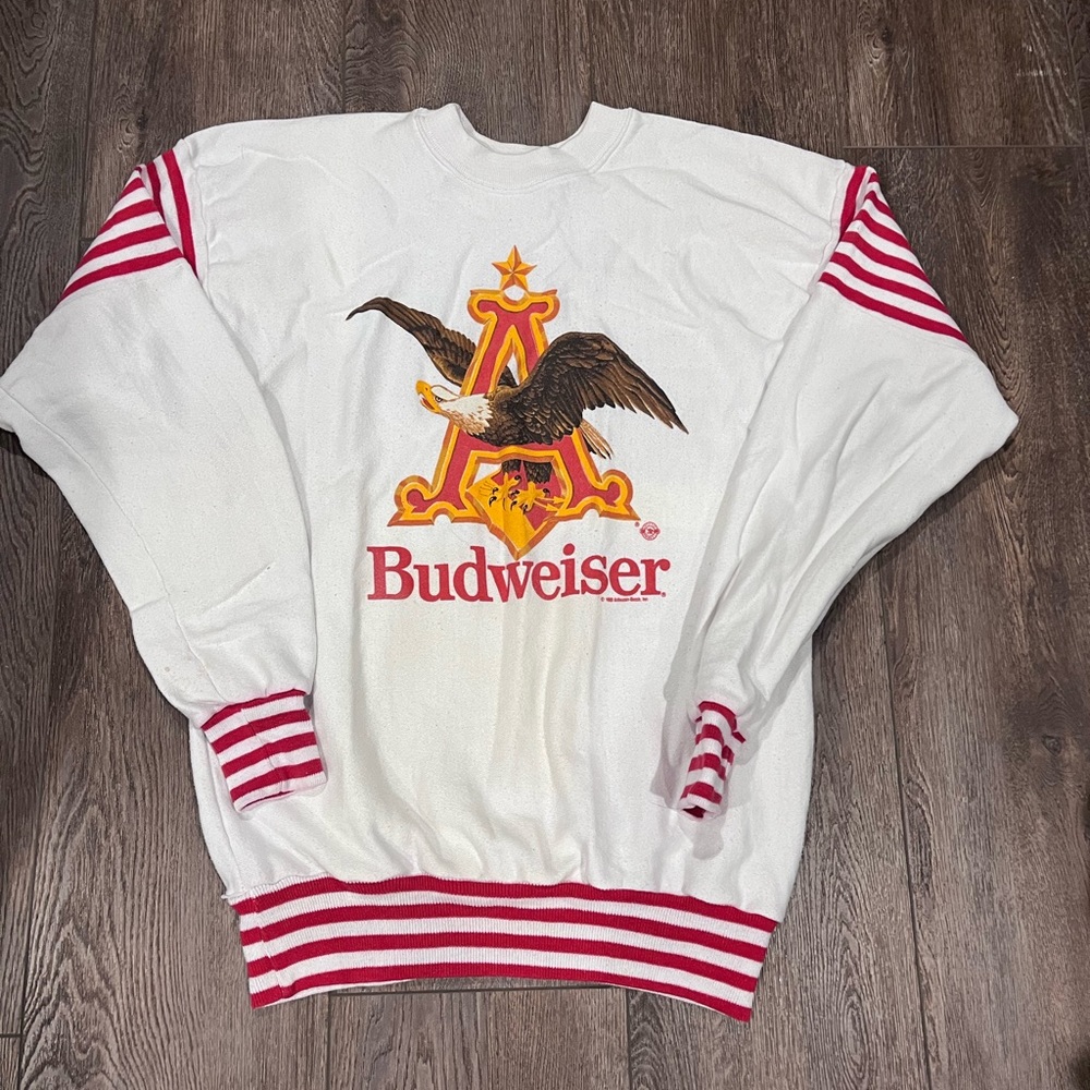 Men’s vintage Budweiser crewneck 1970s